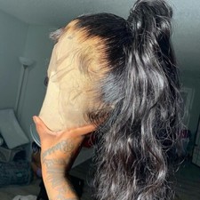 Brazilian Body Wave 360 Full HD Lace Front Human Hair Wigs PrePlucked