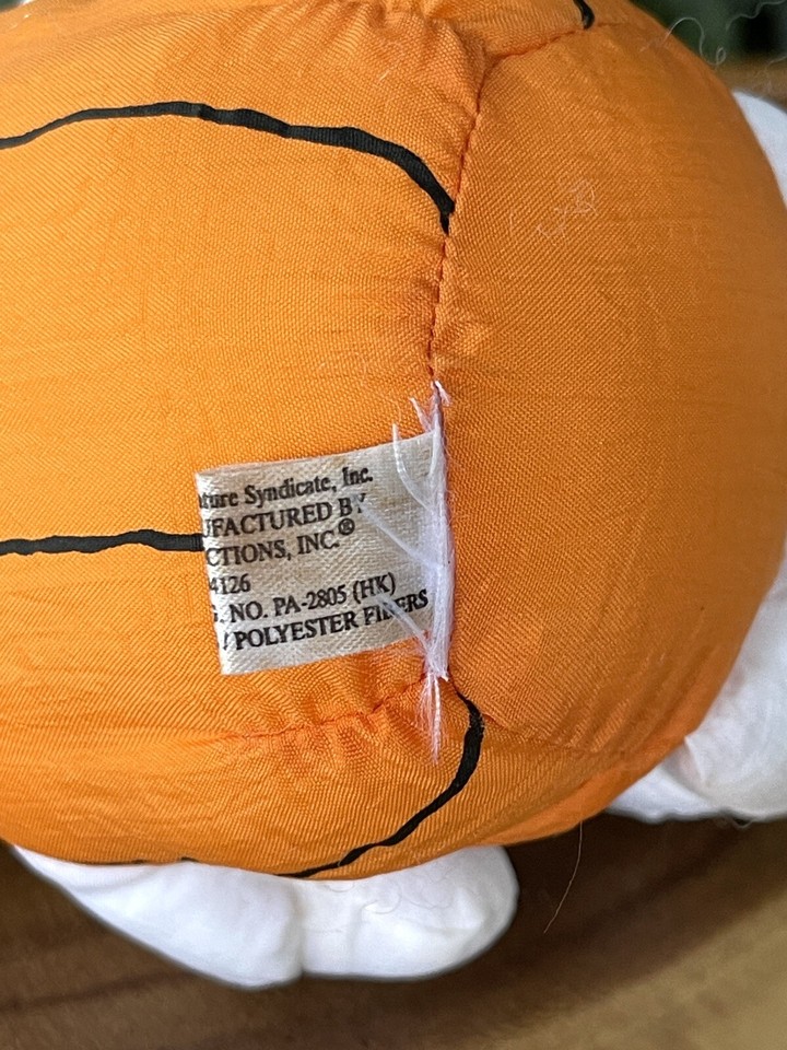 Halloween Snoopy Whitman's Plush Peanuts Great Pumpkin Costume Fall eBay