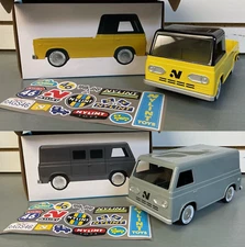 NYLINT Sunshine & Rain Metal Toy Pick Up Truck / Van - Limited Edition, Next Gen