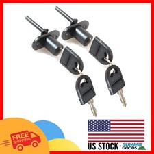Durable 16mm Zinc Alloy Drawer Locking Kit - Keyed Differently for Safety