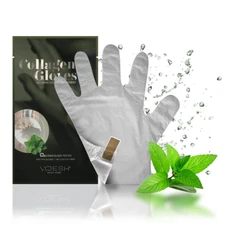 6 x VOESH Collagen Gloves Enriched With Phyto Collagen & Peppermin 1 Pair
