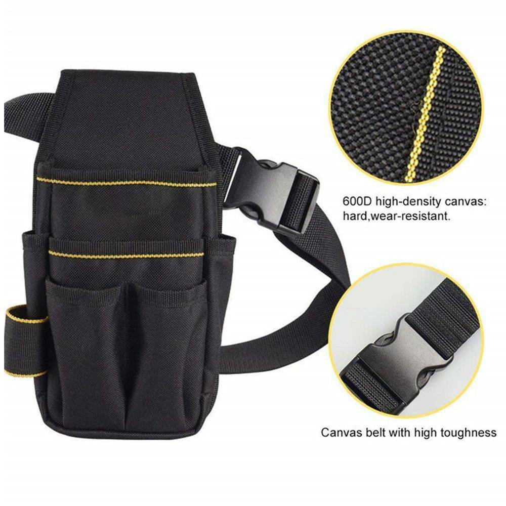 Electrician's Tool Belt Pouch Waist Storage Bag for Screwdriver Kit Holder SD