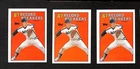 1988 Topps #6 Nolan Ryan Record Breaker Astros 3ct Baseball Card Lot 2401E