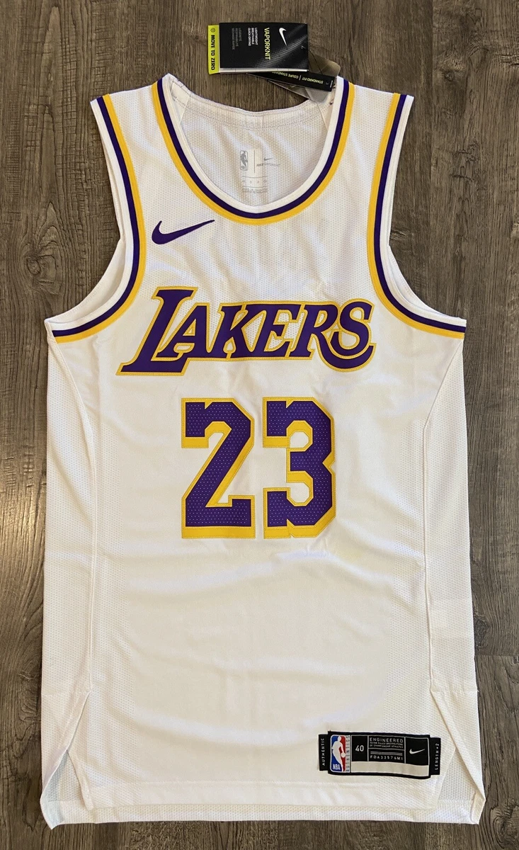 Nike LeBron James 23 LA Lakers Men s 40 Small S Stitched Jersey