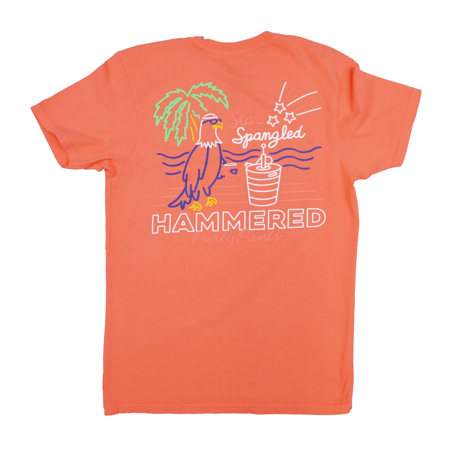 Праздничные брюки УНИСЕКС, футболка со звездчатыми вставками и молотком