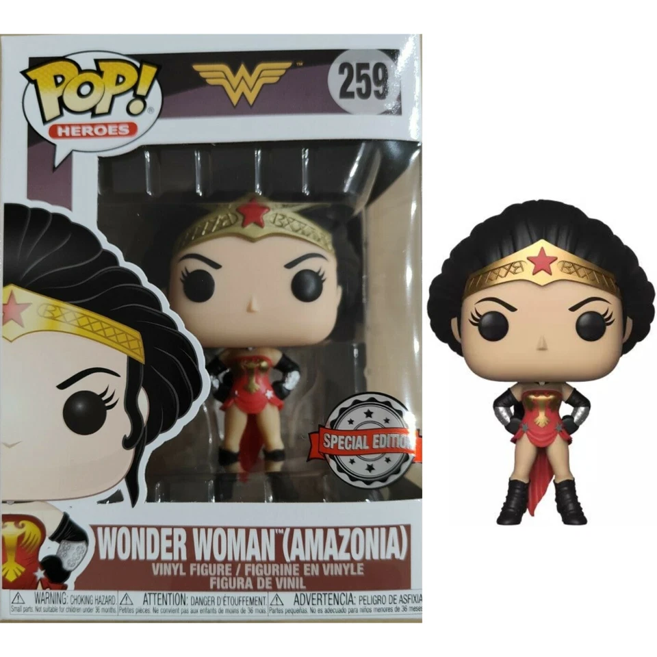 Wonder Woman Amazonia 259 Figurine Funko Pop Heroes Collection DC Comics Special