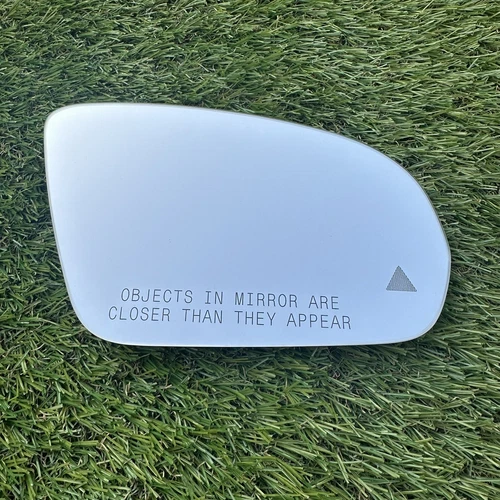 15-23 OEM Mercedes W205 W213 W222 W253 C E S GLC Right Mirror Glass Blindspot