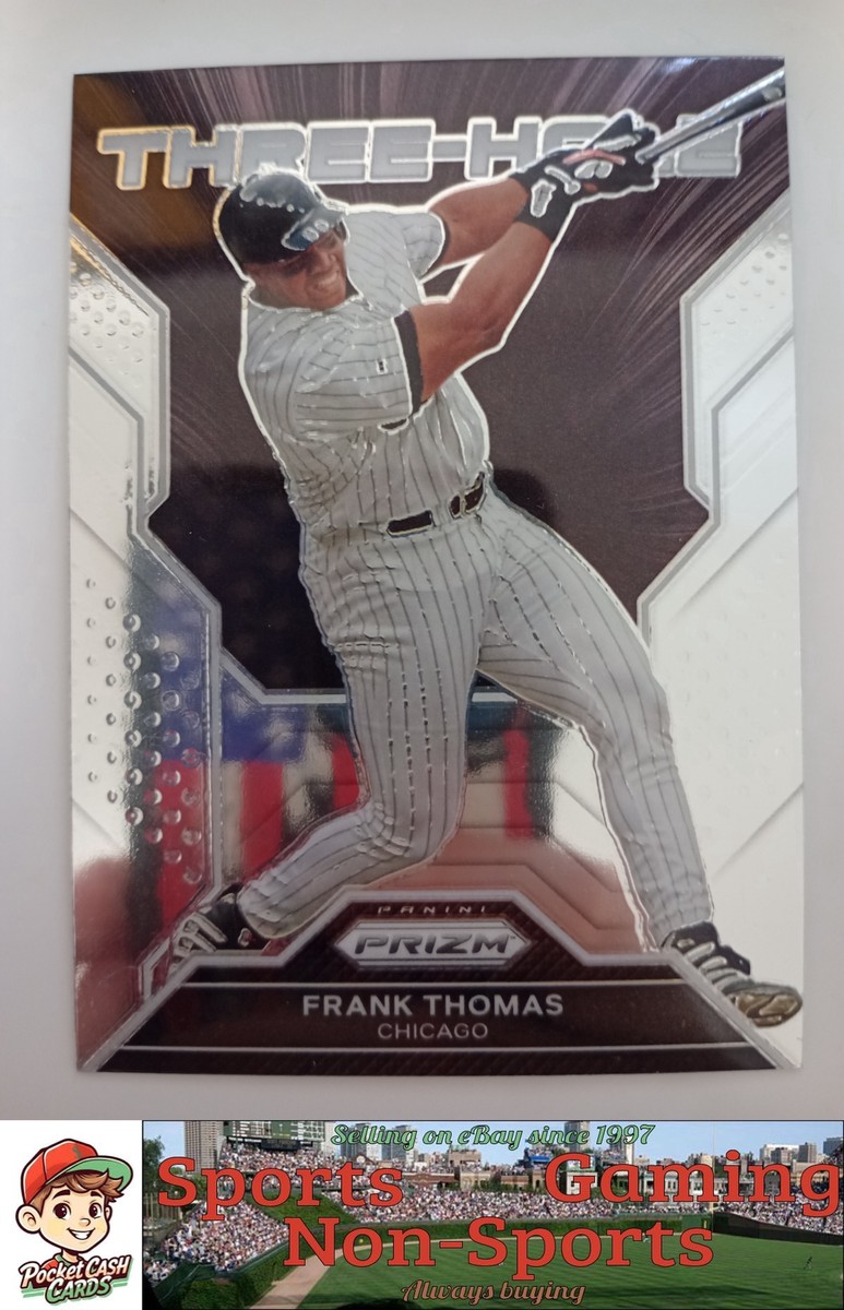 2023 Panini Prizm #TH2 Frank Thomas Three-Hole 005986 | eBay