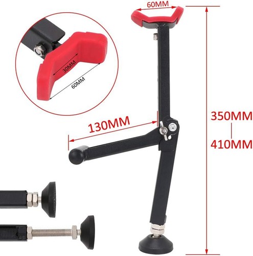 Rear Wheel Stand Portable Foldable Paddock Stand for Motorbike Red Universal - Picture 3 of 14