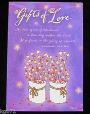 Leanin Tree Christmas Greeting Card Gifts Of Love Multi Color C54