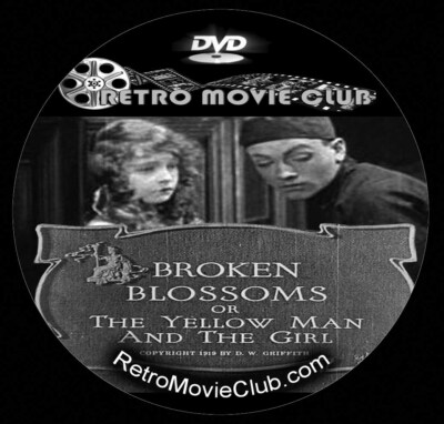 Broken Blossoms (1919) Drama, Romance, Silent Movie DVD