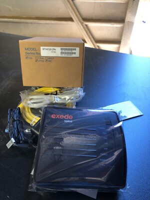 New In Box InnoMedia (MTA6328-2Re) Exede Viasat VoIP Device power supply & Cords