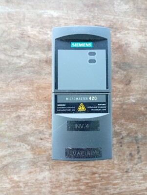 siemens micromaster 420 6SE6420-2AB12-5AA0