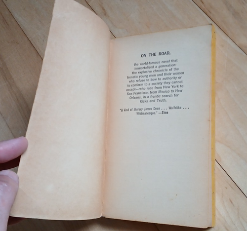 ON THE ROAD by Jack Kerouac 1957 Signet 13th Printing Vintage Paperback - Picture 7 of 9