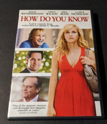 How Do You Know (DVD, 2011, Widescreen) ''Funny, Romantic & Refreshingly Playful''