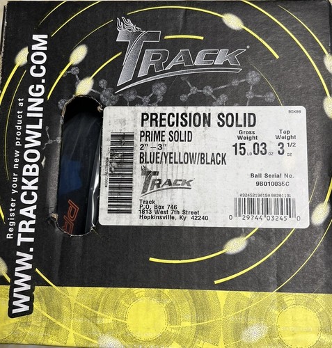 15lb Track Precision Solid Bowling Ball NIB! - Picture 2 of 3