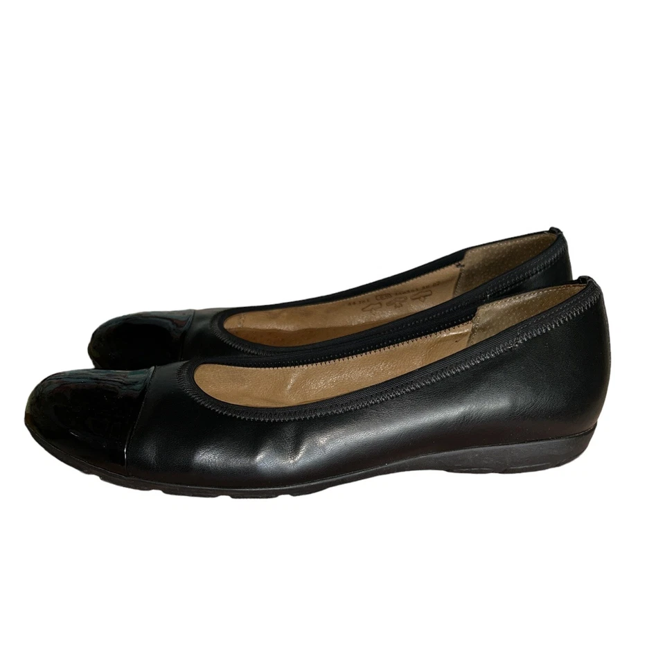 GABOR Raspa | 34-161-57 Black Leather Combi Size 8.5 UK6.5 Foto 3 de 4