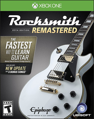 Rocksmith 2014 Edition Remastered for Xbox One Standard Edition