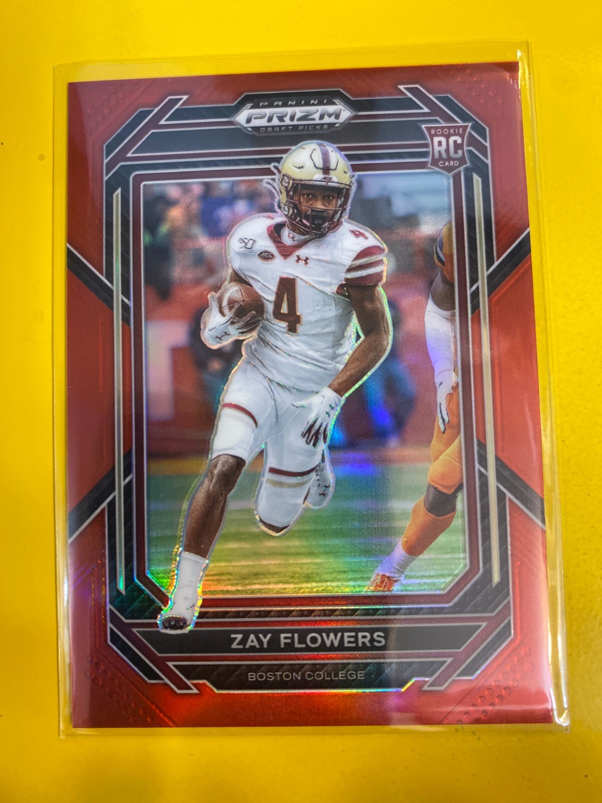 RS18167 2023 Prizm Draft Picks Prizms Red #143 Zay Flowers RC #14/299