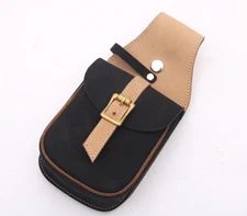 Cow Leather Hip Arrow Pocket Back Pouch Waist Quiver Arrows Storage Archery Gear