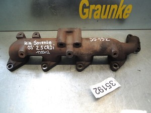 Abgaskrümmer Krümmer D4CB Kia Sorento I (JC) 2,5CRDi 103kW BJ.2005 A2E14