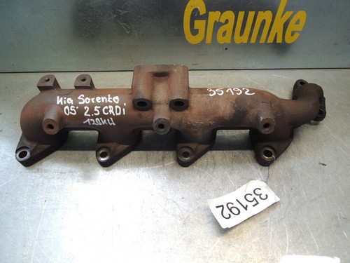 Abgaskrümmer Krümmer D4CB Kia Sorento I (JC) 2,5CRDi 103kW BJ.2005 A2E14