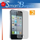2 x ANTI GLARE MATTE SCREEN GUARD PROTECTOR iPhone 4G