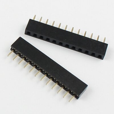 10Pcs 2mm 2.0mm Pitch 1x12 Pin 12 Pin Single Row Straight Female Header Strip