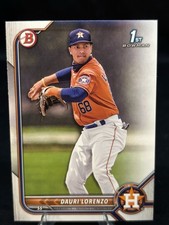 2022 Bowman Baseball Rookie Card RC #BP-11 Dauri Lorenzo