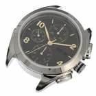 DIY KIT ETA Valjoux 7750 Watch Case + Dial + Hands 2x Sapphire 42mm watches mens