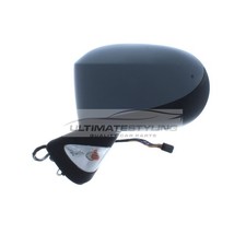 Renault Modus 2008-2012 Door Wing Mirror Electric Primed Passenger Side Left