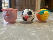 VTG Toy Lot 1980s Original Rubber SPIT BALL MADBALLS SPITBALLS  BY LJN TOYS 1988