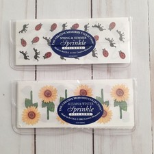 Creative Memories Sprinkle Stickers - Spring Summer and Autumn Winter