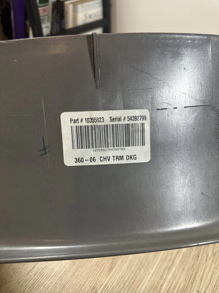 2002-09 Trailblazer приборной панели приборной панели датчики ободок отделка 282 Dk серый - Изображение 2 из 4