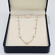 1820 Tasaki Pearl Necklace, 18K Yellow Gold, 40cm