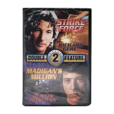 STRIKE FORCE & MADIGAN'S MILLION- DVD- NEW- SEALED- DOUBLE FEATURE