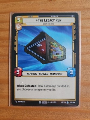 Star Wars Unlimited The Legacy Run EN