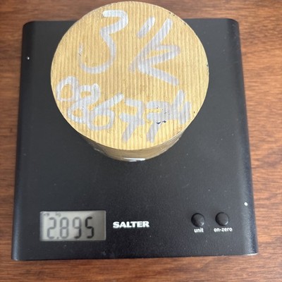 3,5 Bronze/Messing Knüppel 55 mm Tiefe 2,8 kg Schwerlast Drehmaschine CNC Dampf Sonderwerkzeug