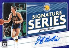 Jeff Mullins signed basketball card 2021 Panini Optic Chrome #SSJMU Certified