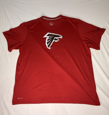 NIKE Men s Atlanta Falcons NFL Tee Shirt XXL Red Black