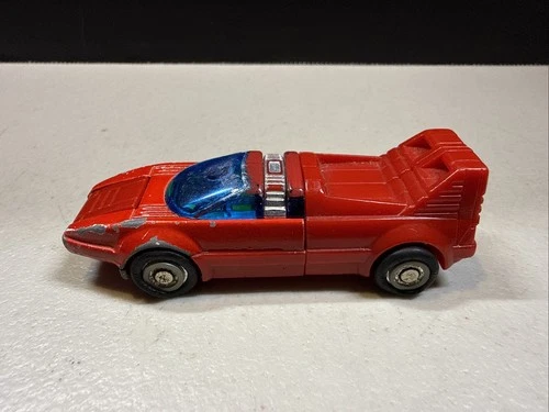 1983 Tonka GoBots Regular Turbo MR-07 Action Figure Vintage Worn Tires