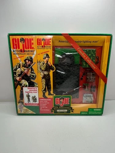 HASBRO G.I. JOE 2004 12" TIMELESS COLLECTION ACTION MARINE W/ ACCESSORY PACK 3RD
