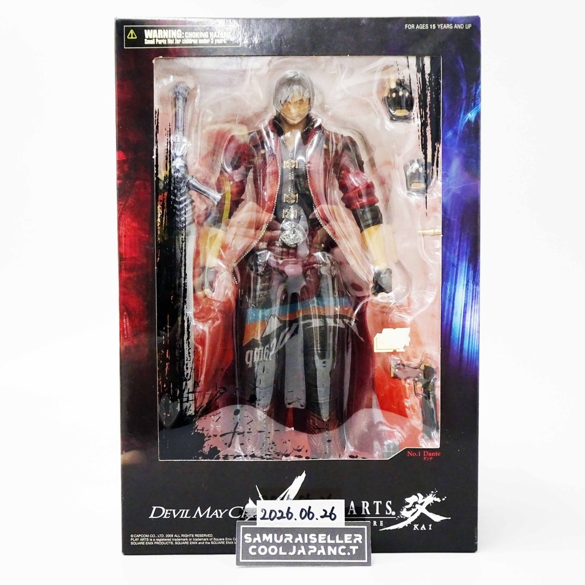 Play Arts Kai Dante Devil May Cry 4 Action Figure Square Enix