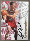 1997-98 Skybox Premium Autographics Jud Buechler Chicago Bulls