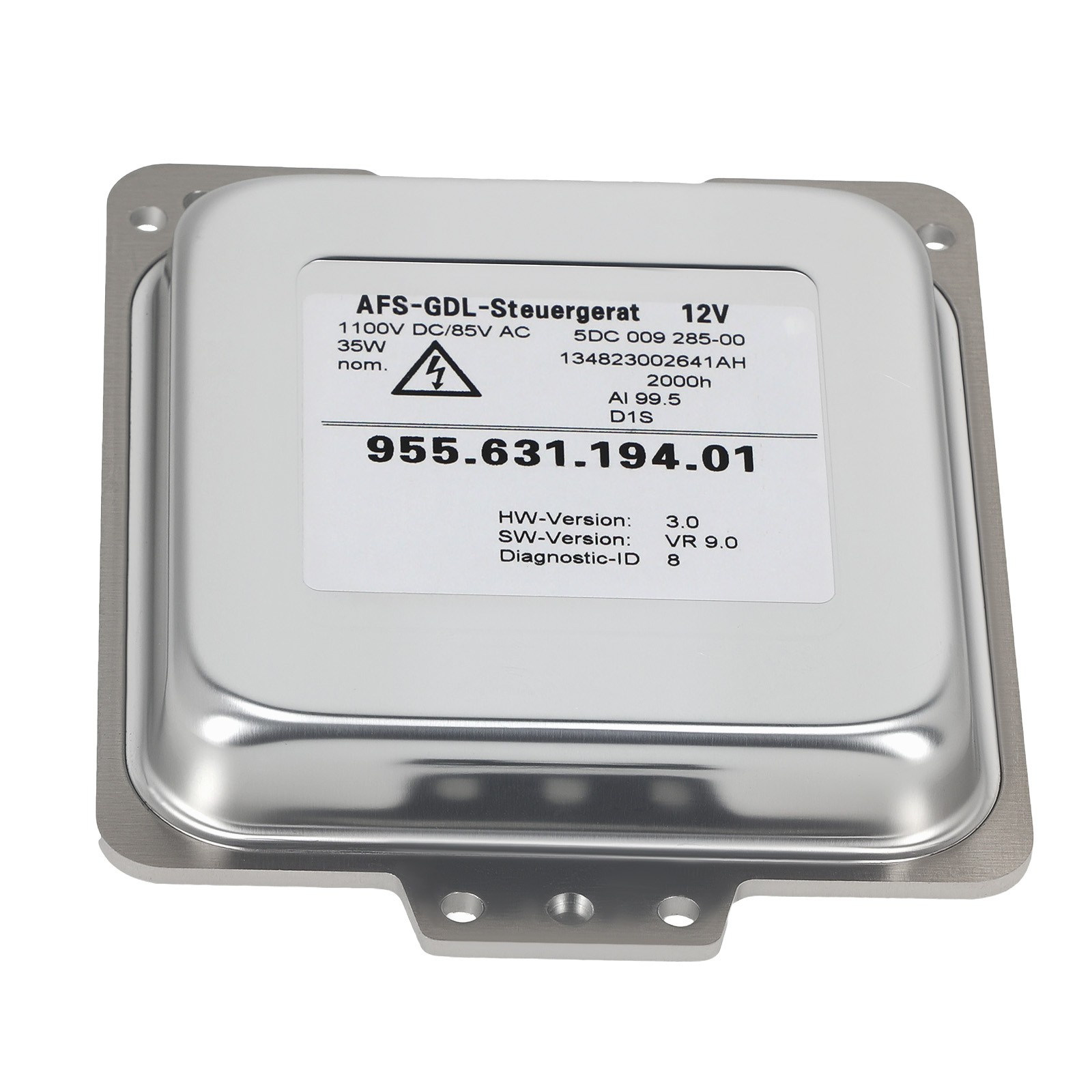Ballast HID D1R pour phare Porsche Cayenne 4.8 de 2007 à 2010 original 95563119401