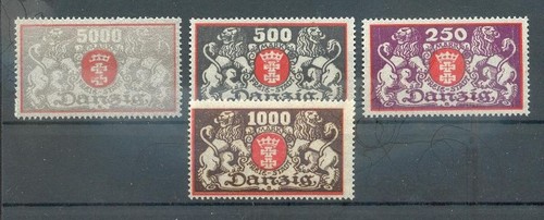 Gdansk 119/22 SET MNH MINT