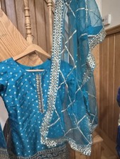 Indian Party Kids Kameez With Dupatta Size 30  