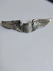 New ListingWW2 WWII Military USAAF US Army Air Force Silvertone 3' Pilots Wings
