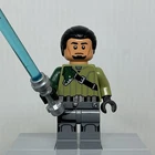 LEGO Star Wars sw0577 Kanan Jarrus Black Hair & Eyebrows Rare Minifigure 75053