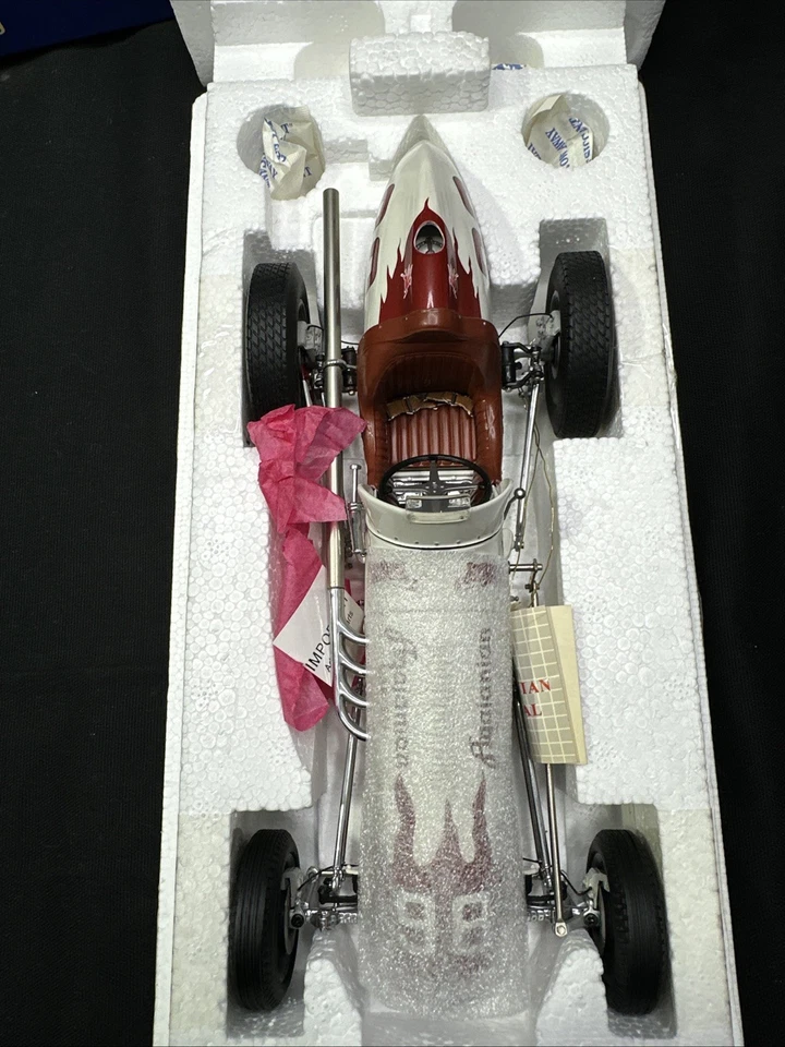 FRANKLIN MINT PRECISION 1:16 DIE CAST #98 AGAJANIAN SPECIAL LIMITED EDITION CAR - Image 3 of 4
